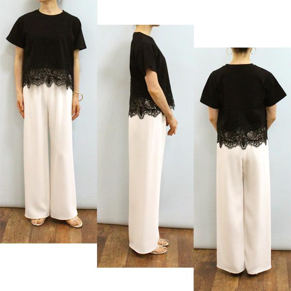 30%OFF Dignite collier ディニテ コリエ 80268354 裾 レース Tシャツ | Dignite collier | 03