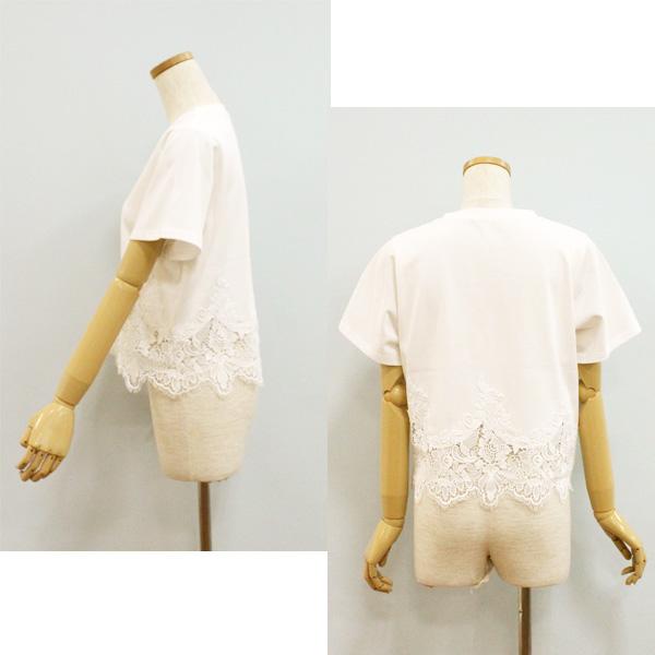 30%OFF Dignite collier ディニテ コリエ 80268354 裾 レース Tシャツ | Dignite collier | 04