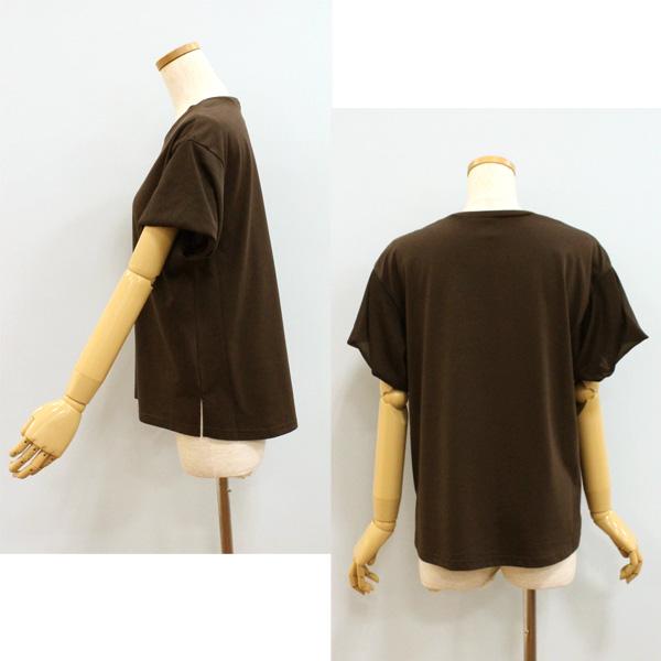 30%OFF Dignite collier ディニテ コリエ 80268323 袖 シフォン 切替 Tシャツ | Dignite collier | 05