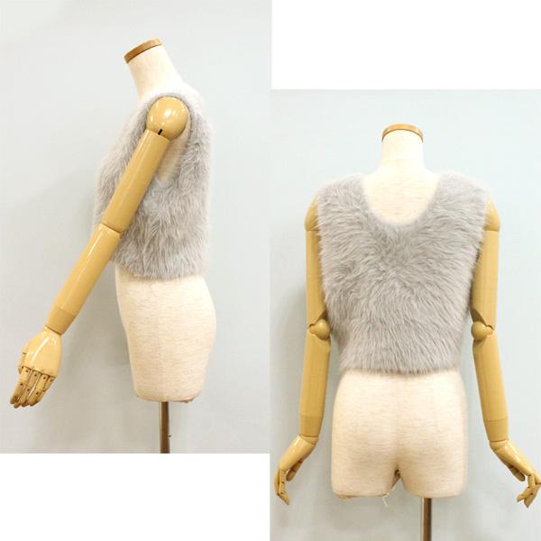 Dignite collier ディニテ コリエ 80269701 フェザー ニット ベスト | Dignite collier | 06
