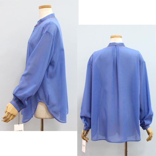 30％OFF MACPHEE マカフィー TOMORROWLAND トゥモローランド 12-01-54-01003 T/W VOILE ボリューム スリーブ チュニック ブラウス | MACPHEE | 04