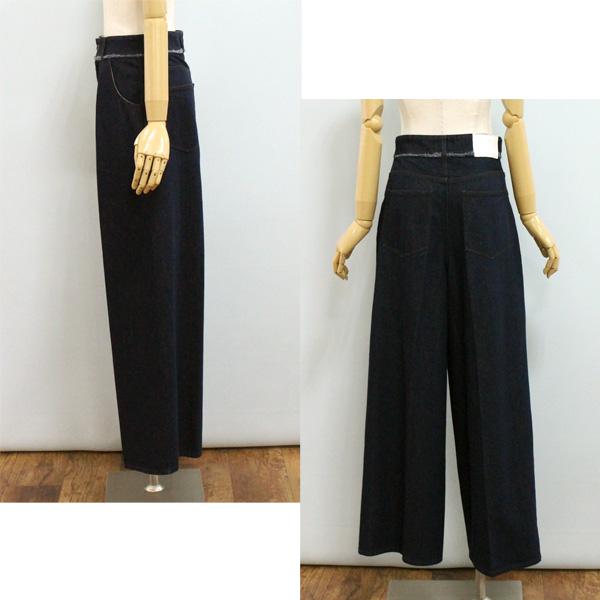 30％OFF MACPHEE マカフィー TOMORROWLAND トゥモローランド 12-04-54-04132 ハード ツイスト デニム ワイド パンツ | MACPHEE | 03