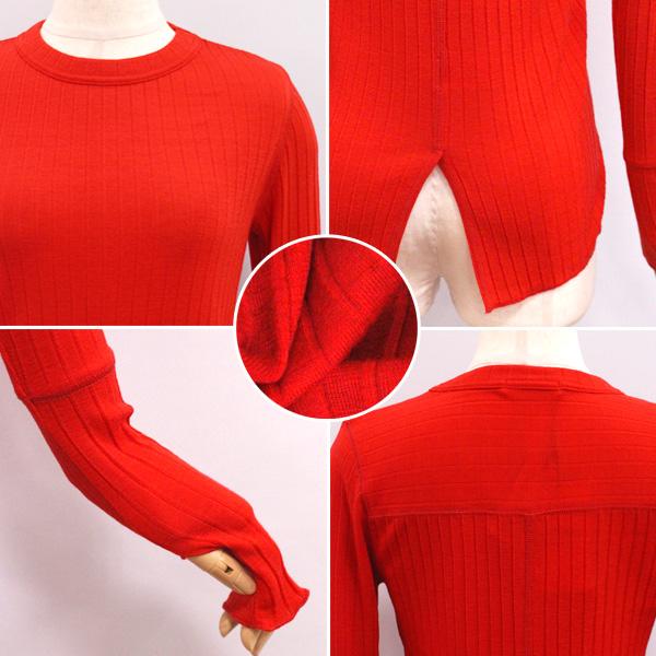 MACPHEE マカフィー TOMORROWLAND トゥモローランド 12-03-34-03302 ウール リブ クルーネック プルオーバー | MACPHEE | 06