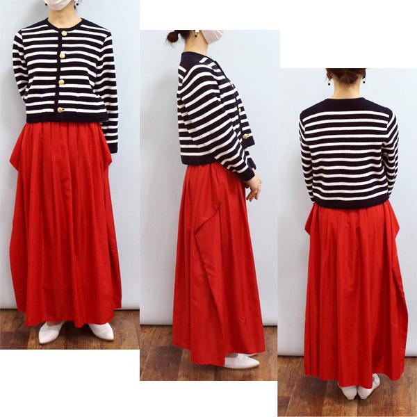 30％OFF MARECHAL TERRE マルシャルテル ZMT241SK032 タック デザイン スカート | MARECHAL TERRE | 01