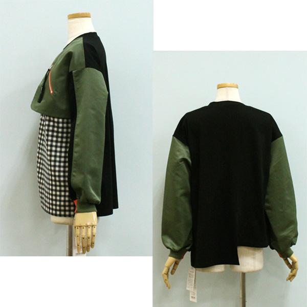 30％OFF MARECHAL TERRE マルシャルテル ZMT251CT014 ミリタリー コンビネーション トップス | MARECHAL TERRE | 03