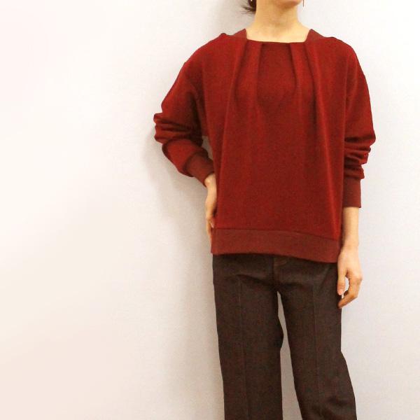 30%OFF Praia プライア LER-2569 スクエアネック 前後 2WAY プルオーバー | 