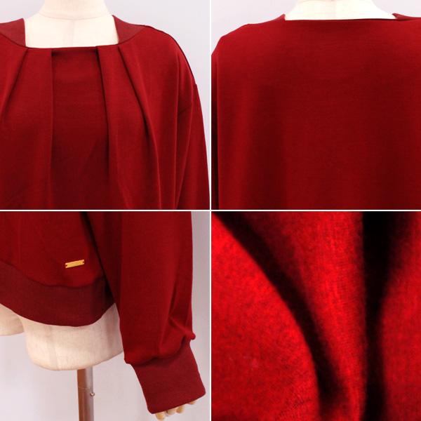 30%OFF Praia プライア LER-2569 スクエアネック 前後 2WAY プルオーバー |  | 06