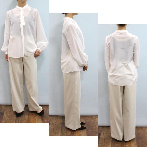 トゥモローランドコレクションブラウス38 TOMORROWLAND collection TML COLLECTION トゥモローランド