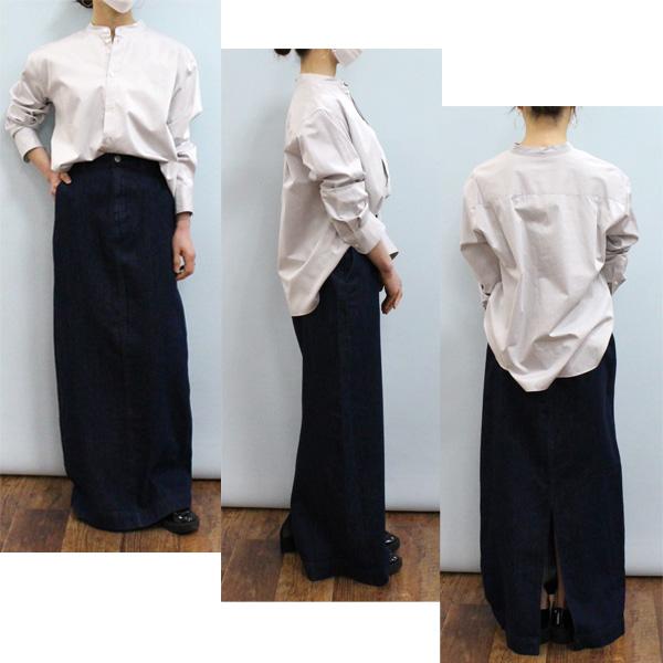 30％OFF Theory セオリー 4107301 ドレープ デニム マキシ 