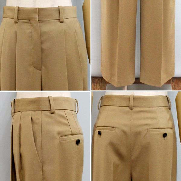theory 30％OFF Theory セオリー 4306409 ダブル プリーツ パンツ