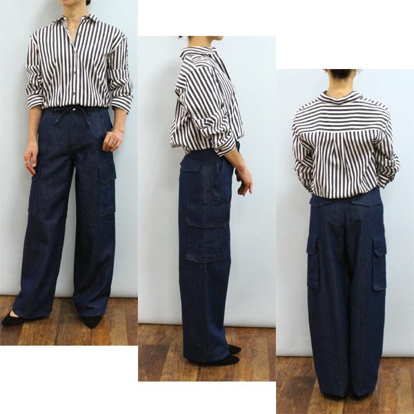 theory（セオリー） 30％OFF Theory 5306410 リラックス カーゴ デニム