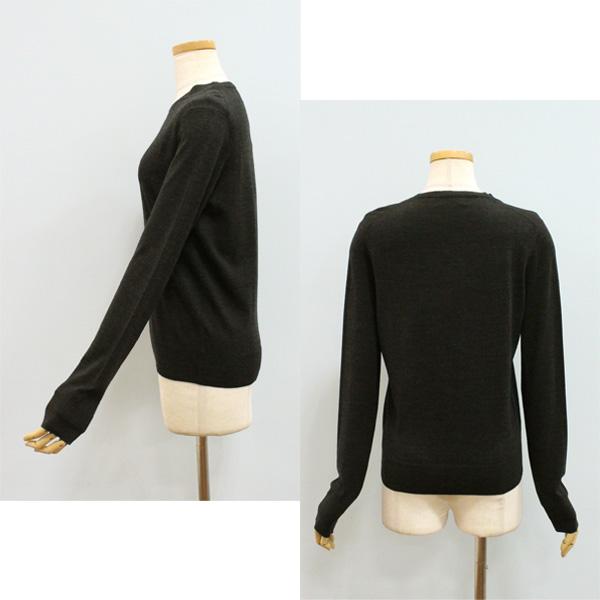 【新品】theory セオリー 異素材 ケーブルニット クルーネック S theory（セオリー） 5301709 クルーネック セーター : Open menu