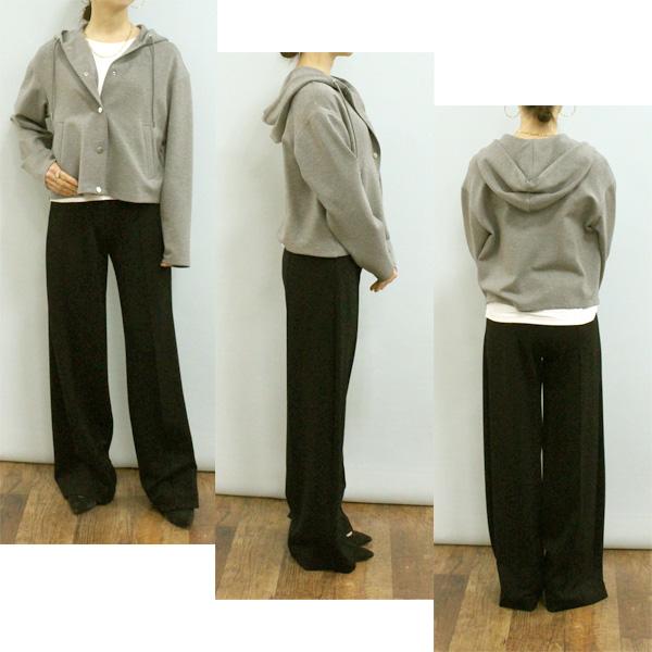 Theory セオリー 6104009 ダブル ニット フード ジャケット | theory | 05