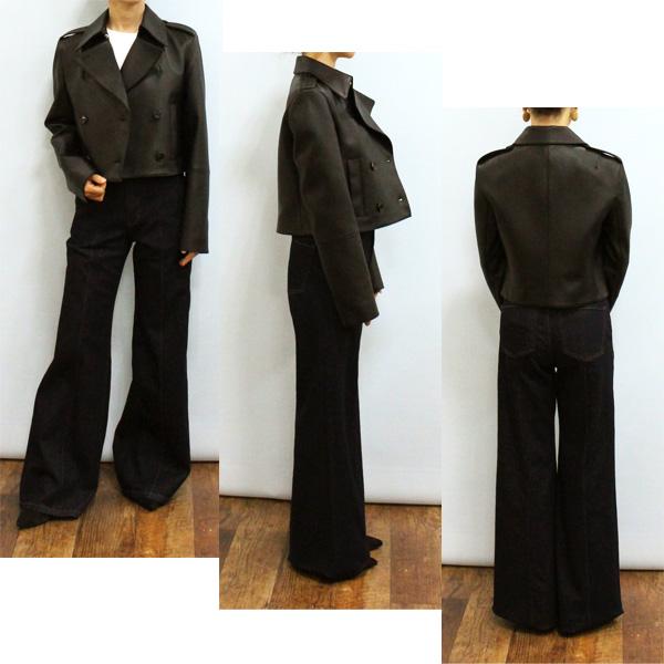 Theory セオリー 6360801 コンパクト フィット レザー ジャケット | theory | 02