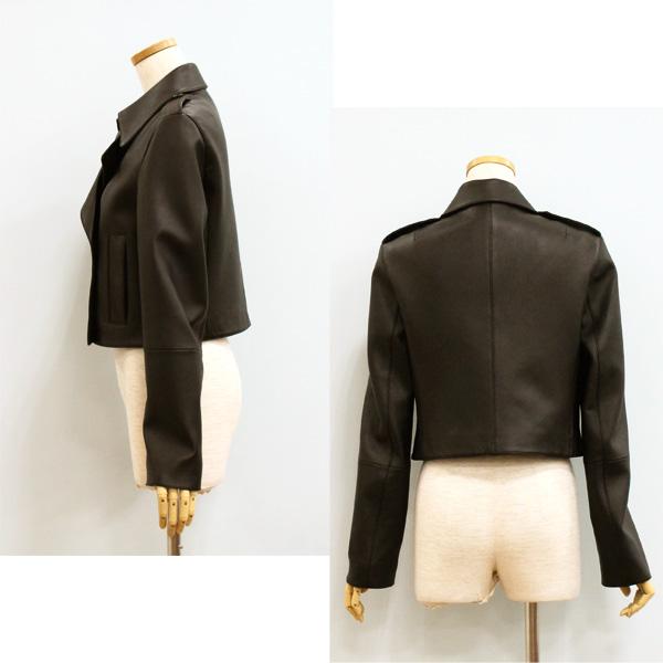 Theory セオリー 6360801 コンパクト フィット レザー ジャケット | theory | 03