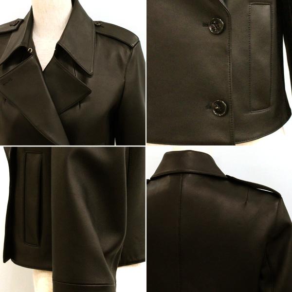 Theory セオリー 6360801 コンパクト フィット レザー ジャケット | theory | 04