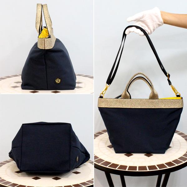 VIOLAd'ORO ヴィオラドーロ V-2037 2WAY ナイロン トート : Open menu