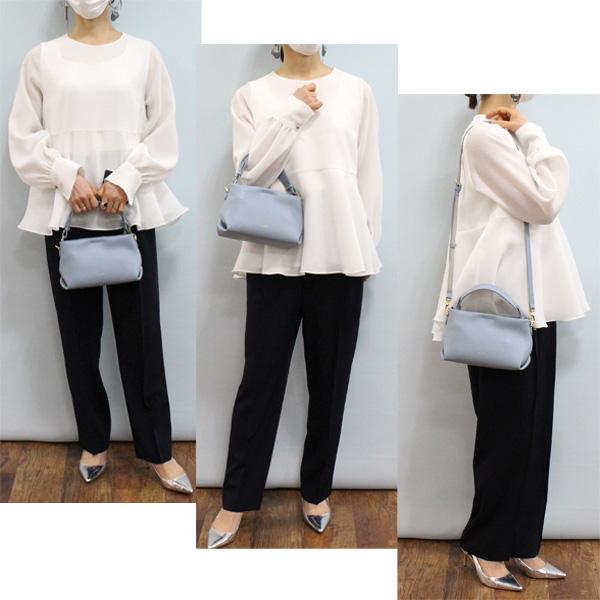 VIOLAd'ORO（ヴィオラドーロ） V-1558 イタリアン Wフェイス レザー