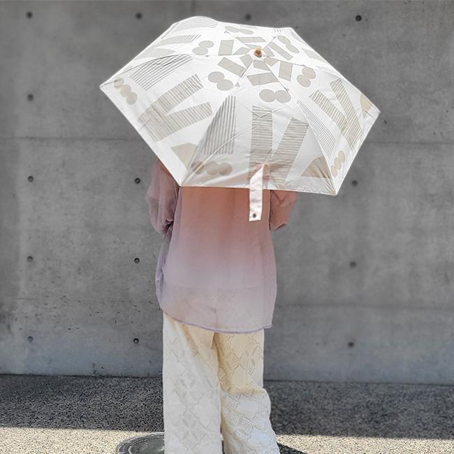 392 plus m plusm 折り畳み日傘(晴雨兼用) 紫外線カット UVcut99