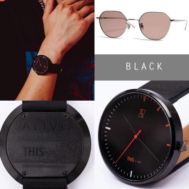 アライブ 時計 アライヴ 腕時計 ALIVE ATHLETICS THIS by INARI コラボ サングラス WATCH & EYEWEAR SET｜openside｜04