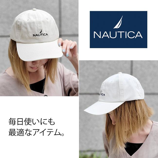 NAUTICA ノーティカ キャップ 帽子 6パネル ロゴ フリーサイズ メンズ レディース コットン 6P CAP デイリー シンプル | NAUTICA | 07