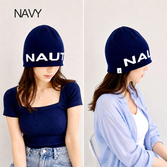 NAUTICA ノーティカ ニット帽 ニット 帽子 ビーニー ニットワッチ ロゴ コットン | NAUTICA | 14