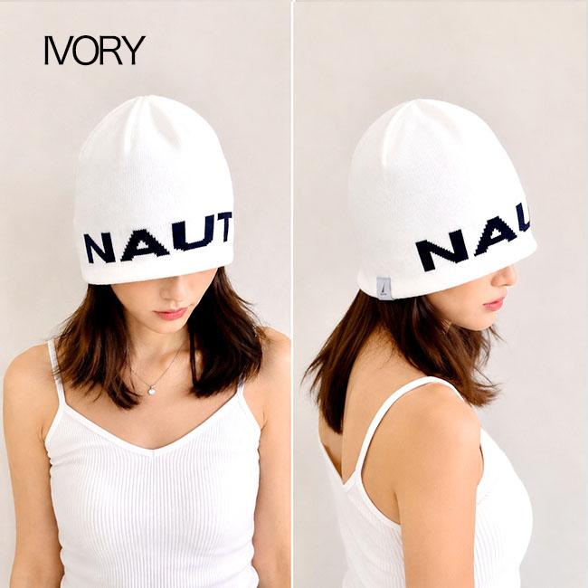 NAUTICA ノーティカ ニット帽 ニット 帽子 ビーニー ニットワッチ ロゴ コットン | NAUTICA | 12