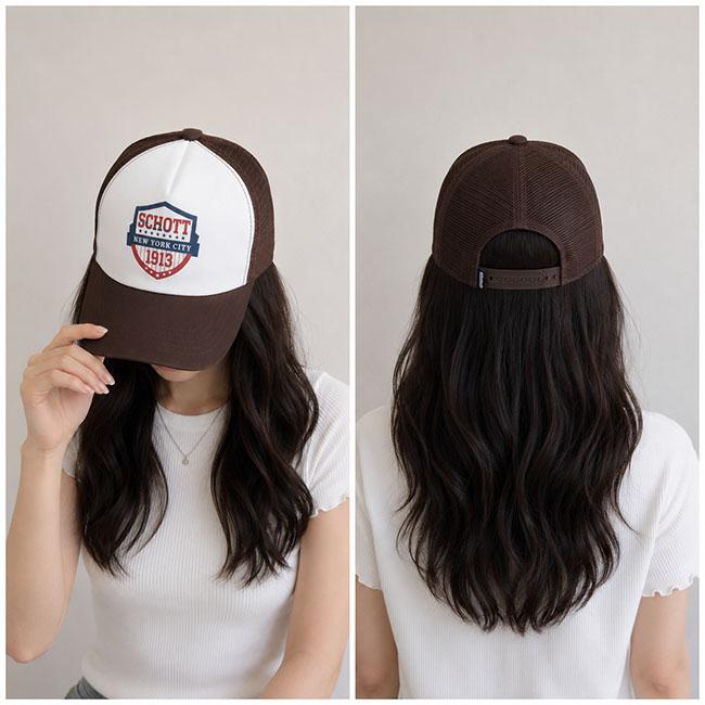 Schott NYC SCHOTT ショット キャップ 帽子 メッシュ トラッカー フリーサイズ | Schott N.Y.C | 08