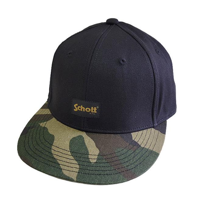Schott NYC ショット キャップ 帽子 カモフラージュ 迷彩 レオパード 豹柄 ヒョウ カーブドバイザー ロゴ ブランド カモキャップ シンプル メンズ レディース | Schott N.Y.C | 03