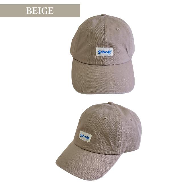 Schott NYC ショット キャップ 帽子 ウォッシュド ツイル ロゴ コットン ワンポイント シンプル メンズ レディース N.Y.C cap アメカジ ブランドキャップ | Schott N.Y.C | 06