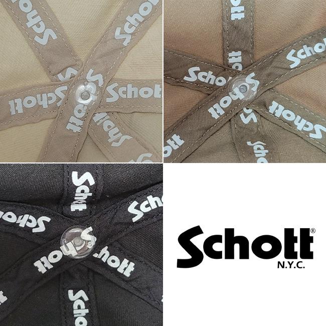 Schott NYC ショット キャップ 帽子 ウォッシュド ツイル ロゴ コットン ワンポイント シンプル メンズ レディース N.Y.C cap アメカジ ブランドキャップ | Schott N.Y.C | 09