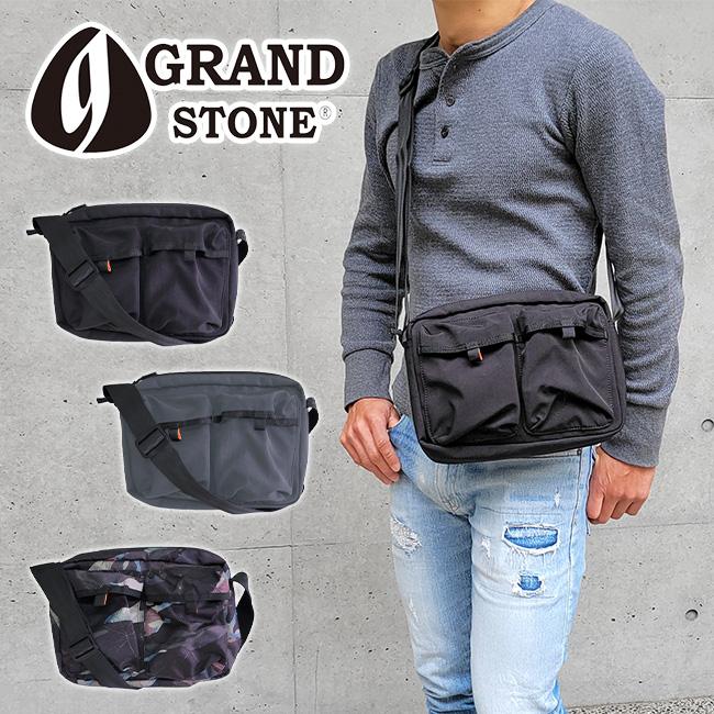 GRAND STONE（グランドストーン） シンプル ショルダーバッグ 斜め掛け