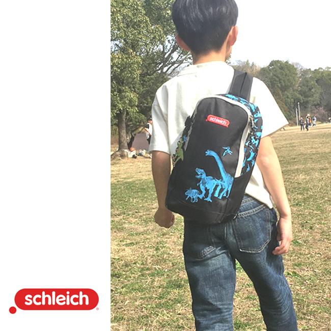 恐竜　ボディバッグ schleich シュライヒ ボディバッグ 恐竜 こどもバッグ 小学生