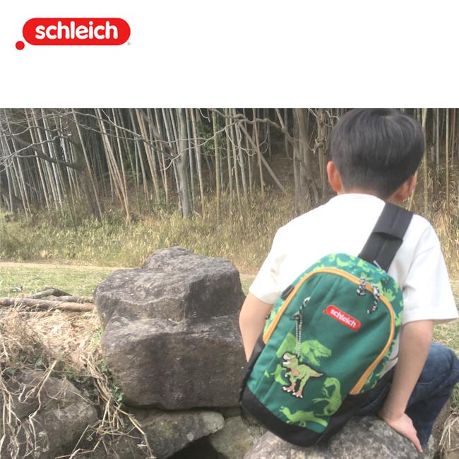 schleich シュライヒ ボディバッグ 恐竜 こどもバッグ 小学生
