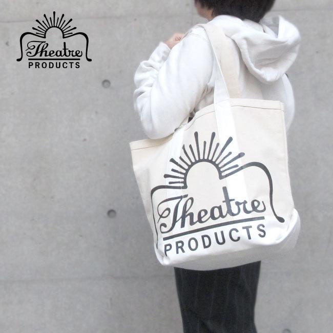 THEATRE PRODUCTS シアタープロダクツ バッグ トート トートバッグ エコバッグ おしゃれ ブランド レディース ポケット A3入る 大容量｜openside｜03