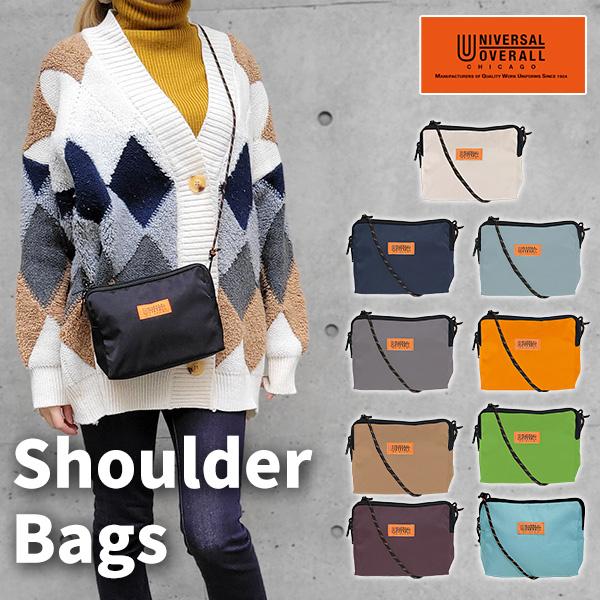 2WAY 横型 サコッシュ ポーチ ニューデルタサコッチ ミニショルダー ショルダーポーチ 斜め掛け UNIVERSAL OVERALL  ユニバーサルオーバーオール | UNIVERSAL OVERALL