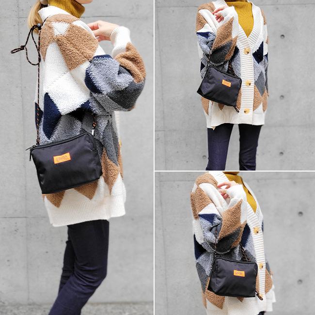 2WAY 横型 サコッシュ ポーチ ニューデルタサコッチ ミニショルダー ショルダーポーチ 斜め掛け UNIVERSAL OVERALL  ユニバーサルオーバーオール | UNIVERSAL OVERALL | 19