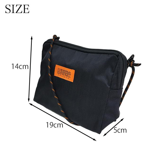2WAY 横型 サコッシュ ポーチ ニューデルタサコッチ ミニショルダー ショルダーポーチ 斜め掛け UNIVERSAL OVERALL  ユニバーサルオーバーオール | UNIVERSAL OVERALL | 21