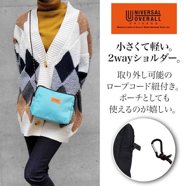 2WAY 横型 サコッシュ ポーチ ニューデルタサコッチ ミニショルダー ショルダーポーチ 斜め掛け UNIVERSAL OVERALL  ユニバーサルオーバーオール | UNIVERSAL OVERALL | 11
