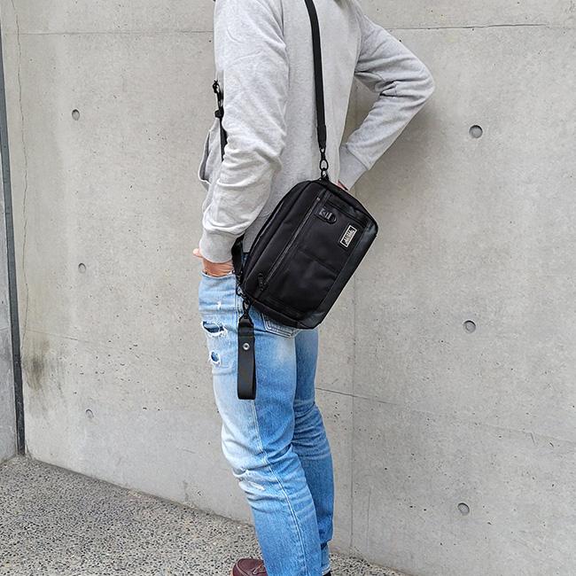 AVIREX（アヴィレックス） ミリタリー ミニ ショルダーバッグ メンズ