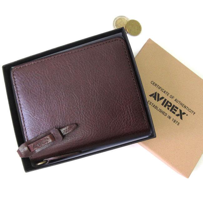 AVIREX（アヴィレックス） 財布 アビレックス 本革 メンズ : バッグ