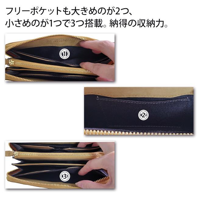 AVIREX（アヴィレックス） 長財布 長め 財布 ラウンドファスナー