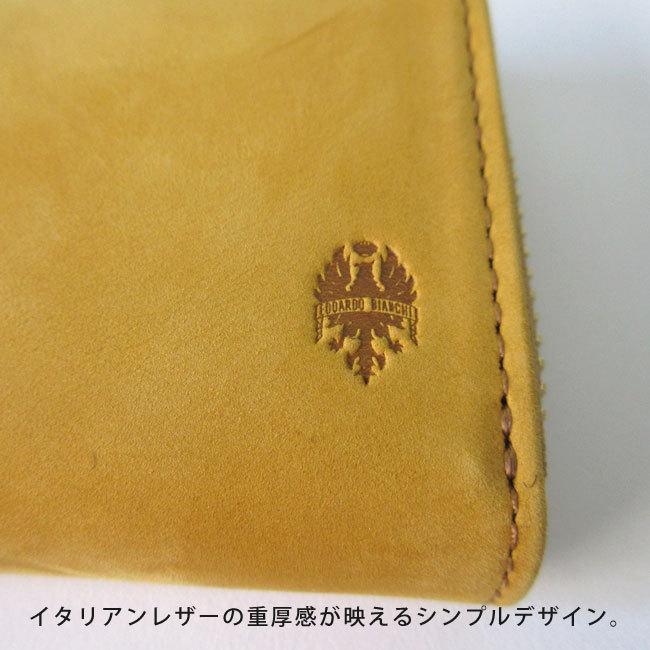 Bianchi（ビアンキ） コインケース パスケース 革 メンズ : バッグ