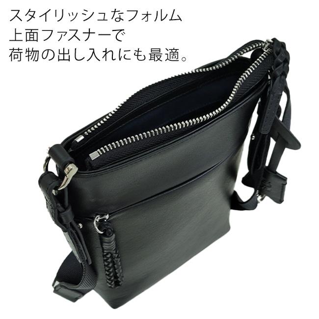 美品✨ビースタッフ　レザー　ボディバッグ　ワンショルダー TIDING フォーマル風 ボディバッグ 本革 メンズ ワンショルダー