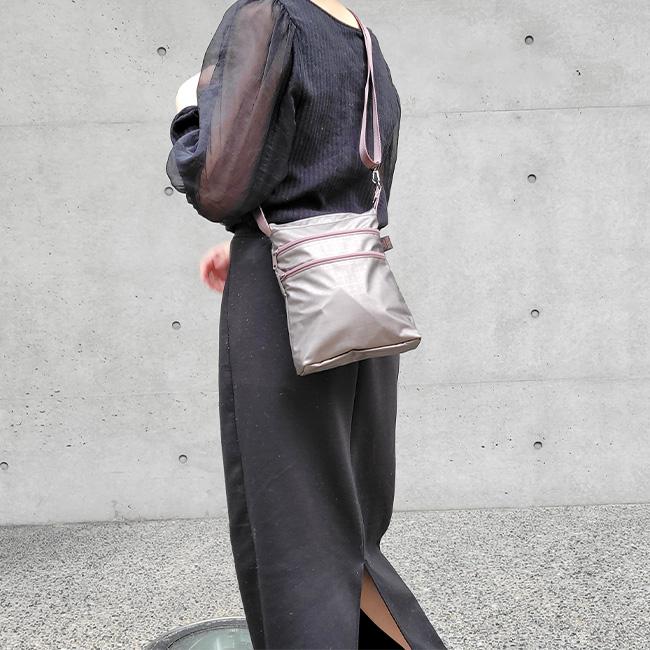 ヤマト屋 2way WファスナーポシェットS キキ2 T744 洗濯可