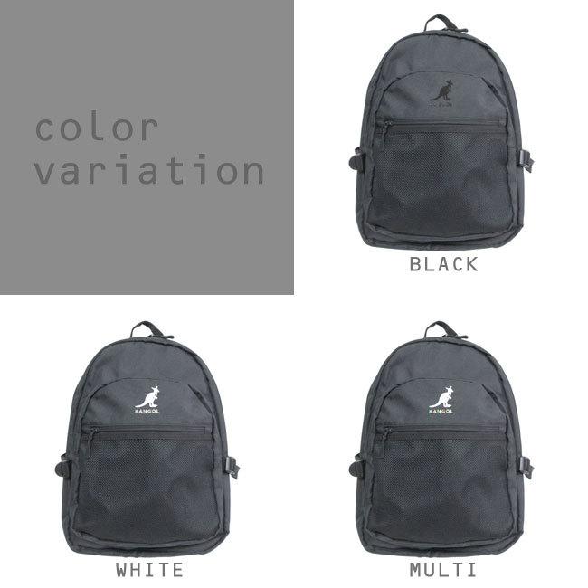 KANGOL（カンゴール） リュック 抗菌 リュックサック 黒 レディース