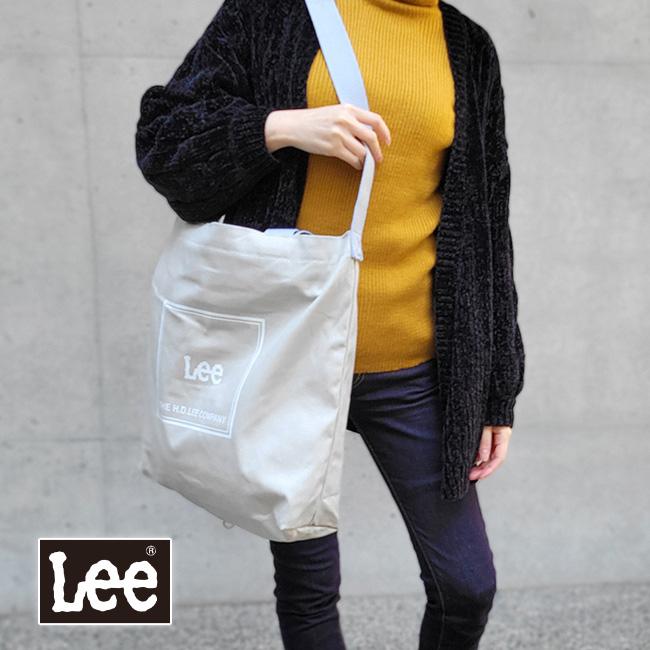 リー出品 Lee（リー） 2WAY ビッグ トートバッグ ショルダーバッグ ショルダー