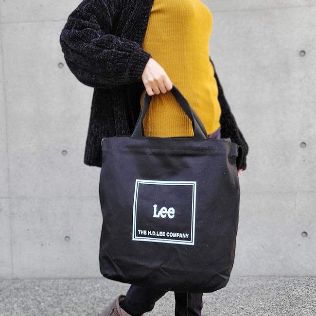 Lee（リー） 2WAY ビッグ トートバッグ ショルダーバッグ ショルダー 