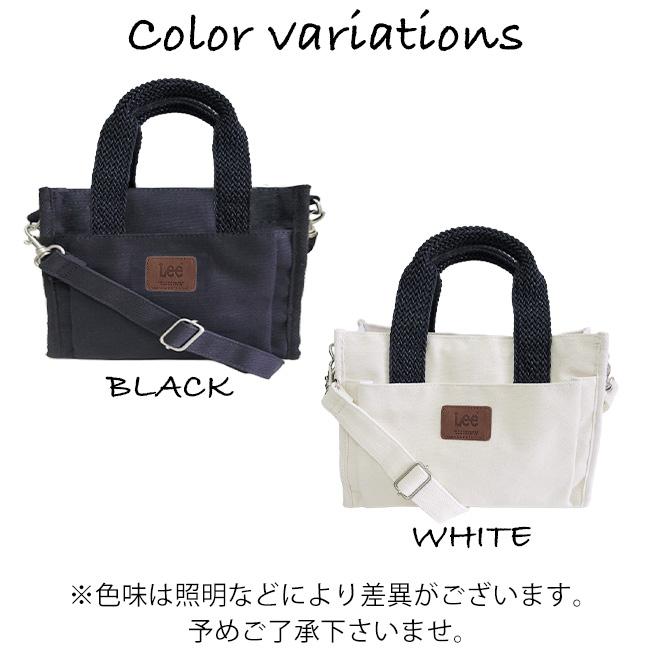 Lee（リー） 2WAY スクエア トートバッグ ショルダーバッグ コンパクト