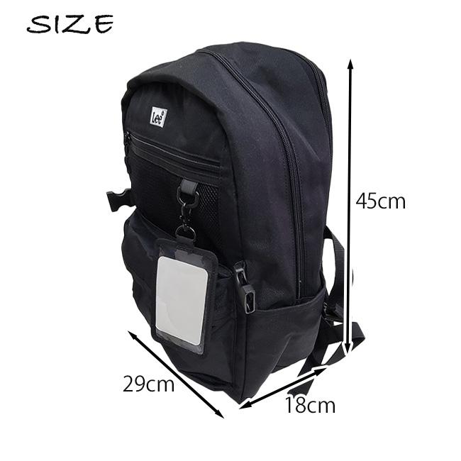 Lee（リー） リュック リュックサック メンズ レディース 27L 定期入れ